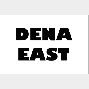 DENA EAST Bold Black Label1 Posters and Art